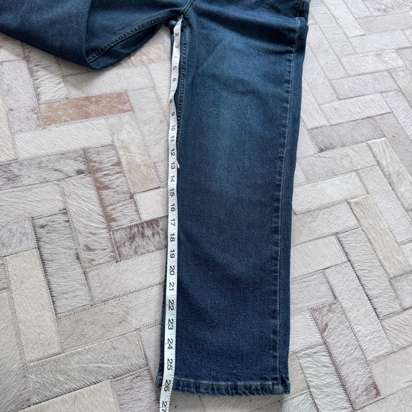 Calvin‎ Klein Blue Straight Leg Jeans - Picture 12 of 14